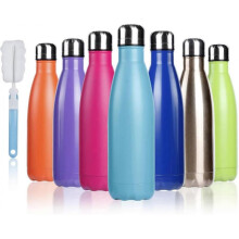 500ml Insulated Water Bottle Double Wall Vacuum Stainless Steel Bottle Leak Proof keeps Hot and Cold Drinks