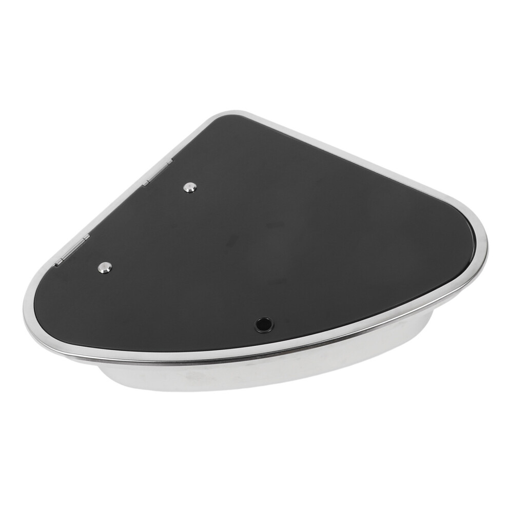 304 Stainless Steel RV Sink 17L with Tempered Glass Lid 480x480mm-image-OPC-PKDYWZG-NEW