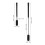 Adjustable Golf Swing Training Stick for Indoor Practice, 43-67cm 2