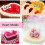 3 Pack Nonstick Mini Heart Shape Pie Pans with Removable Bottom 4-inch Bread Mold 12