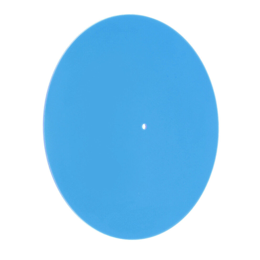 Professional Acrylic Slipmat For 12 Inch Records - Enhanced Sound Blue 3311348792487