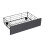 (4ft6 Double, with RGB LED Lighting) Upholstered Bed Frame with Hydraulic and Drawers 10