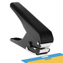 Slot Puncher, Badge Hole Punch for Id Card, PVC Slot and Paper, Heavy-Duty Hole Punch for Pro Use