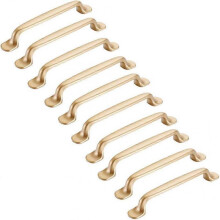 10 piece Gold Cupboard Handle 128mm Gold Kitchen Furniture Handle -Kitchen Furniture Handle Cupboard Door Cupboard Handles