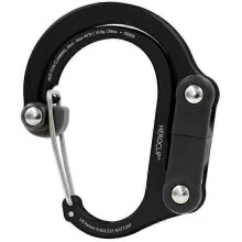Carabiner Clip And Hook, Bag, Purse, Backpack Hanger, Baby Pushchair Hook, Keyring Carabiner And Multifunction for Camping, Fishing, Hiking Or Travel