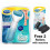 Scholl Scholl Velvet Smooth Blue Refill Rollers + 2 Free Heads 1