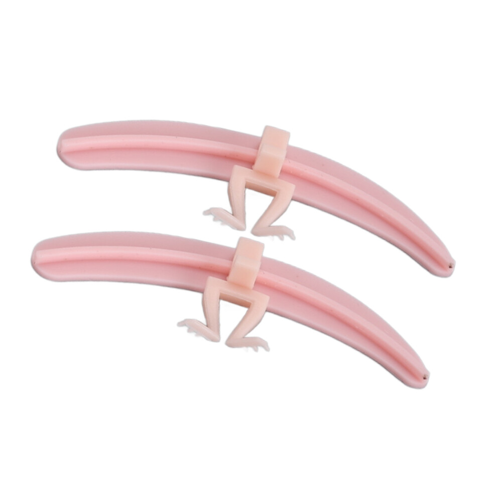 Pink Lash Extension Efficiency: Silicone Eyelash Separator For Salon Use