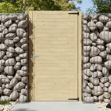 (90*180cm) Elegant Wooden Garden Gate with Door Latch