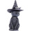 Witches Hat Occult Cat Figurine, Black,10.5*6.2*4.5cm 16