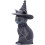 Witches Hat Occult Cat Figurine, Black,10.5*6.2*4.5cm 6