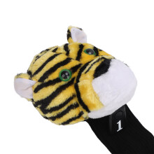 Tigerkopf Golfschlägerbezug Plüsch Nylon
