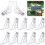 table Clips 20 Pcs Plastic Tablecloth Clips Tablecloth Clip Adjustable Tablecloth Clip Spring Loaded for Kitchen Office Restaurant Picnic 1