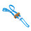 Polyester Adjustable Archery Finger Sling for Recurve Bow Blue 9g 15