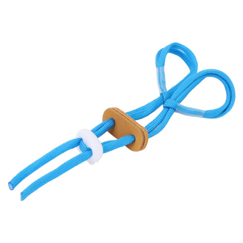 Polyester Adjustable Archery Finger Sling for Recurve Bow Blue 9g 1