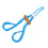 Polyester Adjustable Archery Finger Sling for Recurve Bow Blue 9g 7