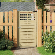 (90*180cm) Wooden Garden Gate with Door Latch