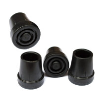 4Pcs Trekking Poles Cane Tip Protector Foot Cover Walking Stick