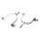 Stainless Steel Horse Spur Exquisites Roping Spur Rustproof 5