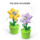 SunflowerBubbleMaker13x12x27.5cmGiallo3.7V/500Ah 8