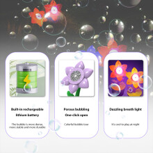 SunflowerBubbleMC3,7V/500Ah13x12x27,5cmGelb