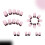 24pcs Leopard Print Square Press On Nail Set Artificial Nail for 5