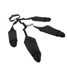 Bottes pour chien à bretelles Taille S Noir Imperméables Toute saison