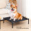 Cama elevada para perros, tamaño S, impermeable y desmontable. 11