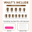 24pcs Almond Shape Press On Nail Medium Length Glossy Glitters 3
