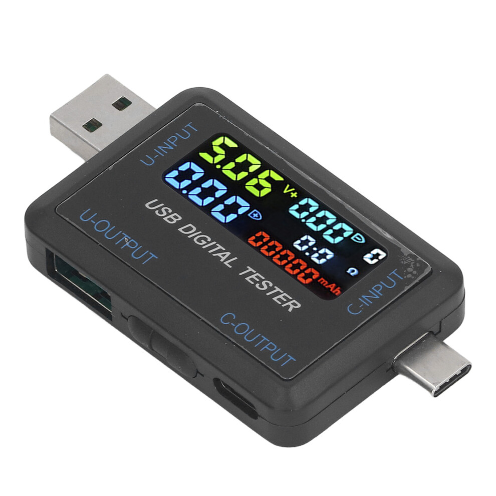 Multifunction Usb Tester Multimeter 6527, 36V, 5A, Lcd Display 8701348799749