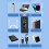 6527 USB-Tester ABS IPS-LCD 0-99999mAh 5-36V 4