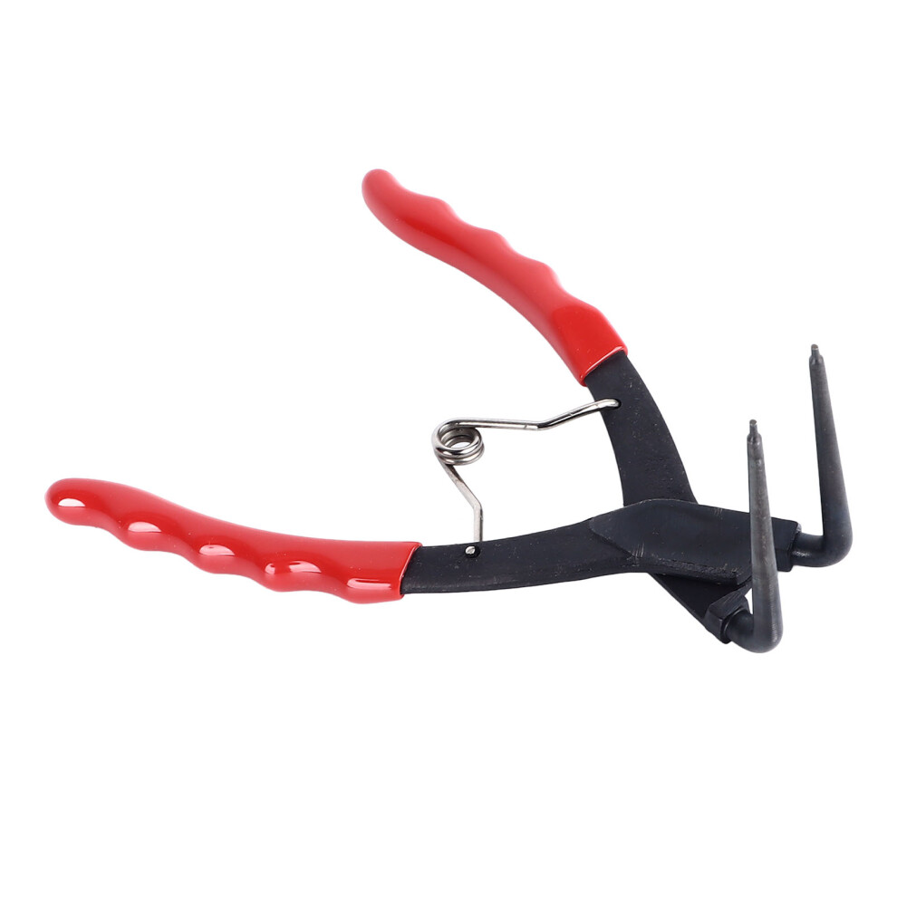 Heavy Duty 7In 90 Bent Circlip Pliers Internal With Spring Handle 5081348800342