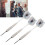 Metal Tip Darts Set Iron Aluminum Lightweight 12