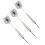 Metal Tip Darts Set Iron Aluminum Lightweight 8