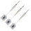 Metal Tip Darts Set Iron Aluminum Lightweight 6