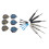 Dart Set Professional Knurled Fluted Design Dart 4