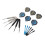 Dart Set Professional Knurled Fluted Design Dart 6