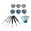 Dart Set Professional Knurled Fluted Design Dart 8