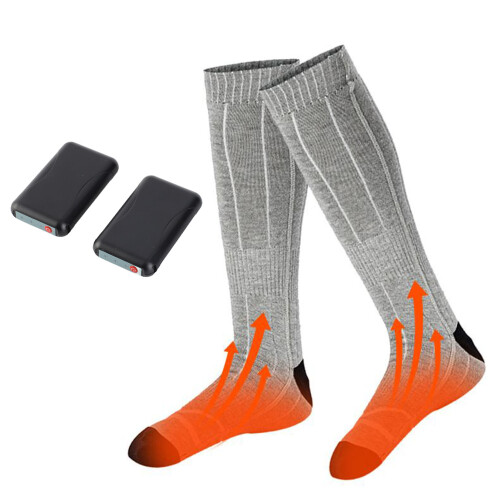 Heated Socks 4000mAh Rechargeable Heating Socks 2