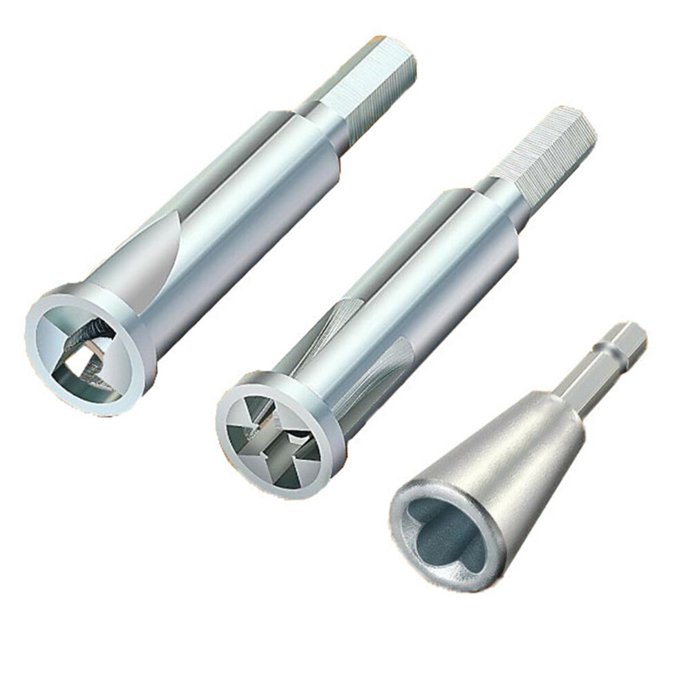 3Pcs Carbon Steel Cable Twister Set For Soft & Hard Wires, High-Speed Tool 9311348801275