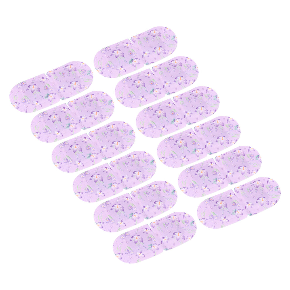 Lavender 12Pcs Steam Eye Covers Reduce Fatigue Disposable Hot Compress Eye Patches
