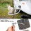 3 Pack RV Step Covers 20'' Wide Gray Adjustable & Non-Slip 7