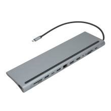 USB C Hub 12 in 1 Full Featured Laptop Docking