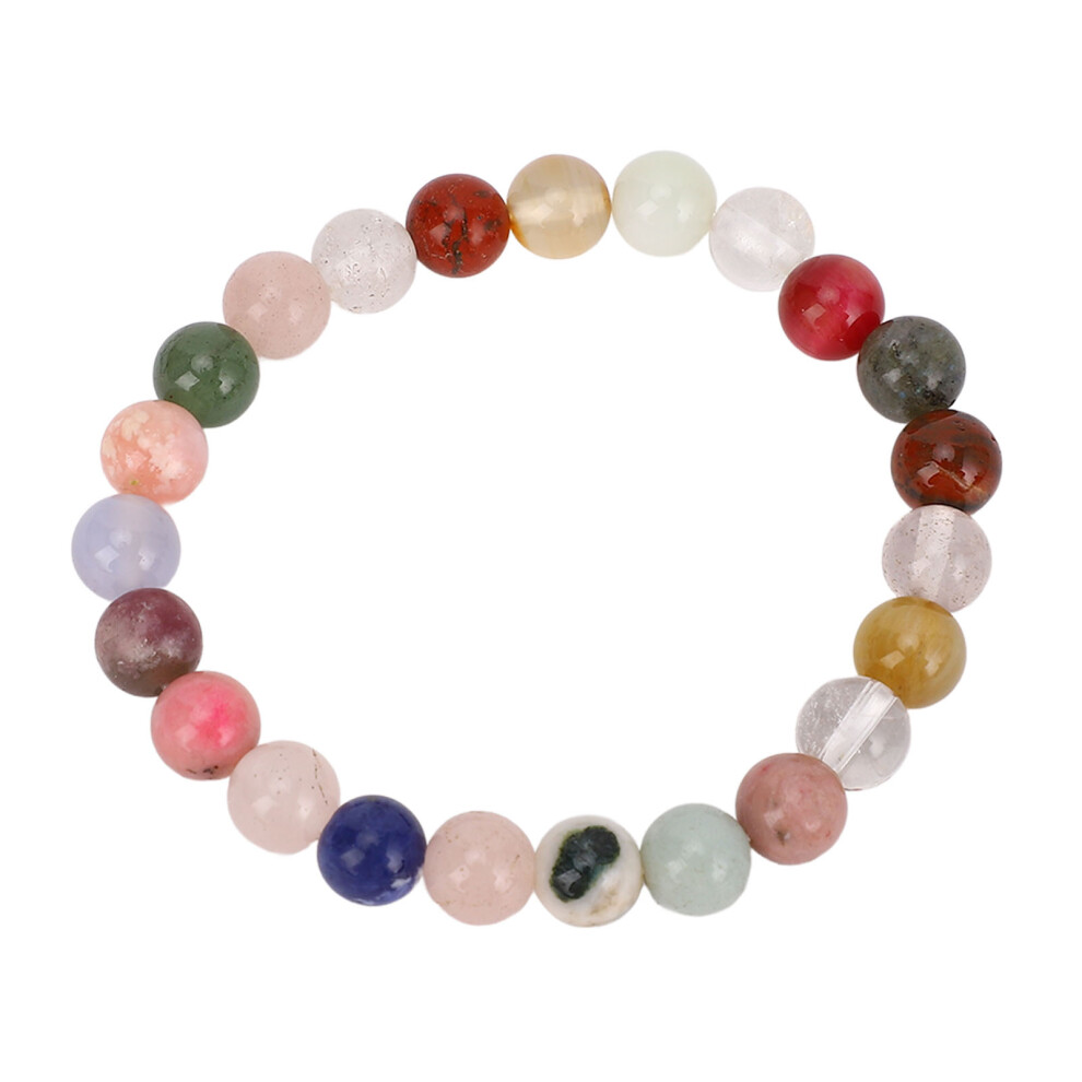 Nature Stone Bracelet 8mm Rain Proof Comfortable-image-OPC-PKDZX5J-NEW