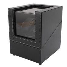 Double Watch Winder Box USB DC Quiet Motor for Automatic Watches 100‑240V