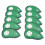 10 PCS Golf Club Head Covers Four Leaf Clover 9