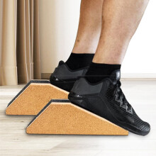 Commercial-Grade Squat Wedges for Exercises 18.5x9.8x5.1 in Non Slip Rubber