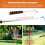 Disc Golf Retriever Disc Golf Grabber 10 πόδια φορητό τηλεσκοπικό 5