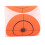 Red Shooting Targets 200 Pack Sticker Design for Training & Practice 16
