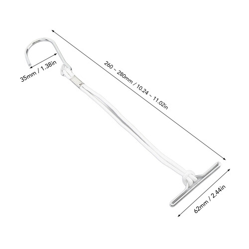Ergonomic Handle 260mm Pattern Hooks—20Pcs Sewing Crafts Hangers 1