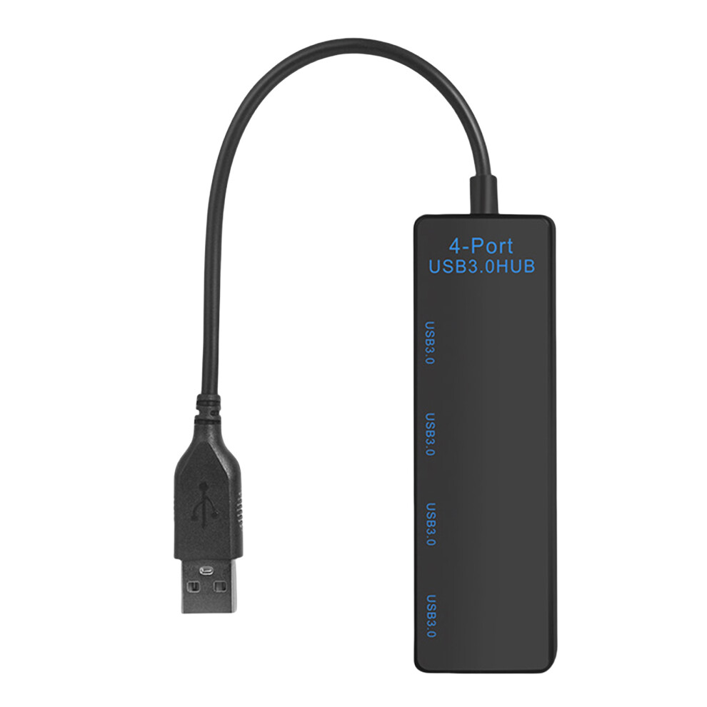 Portable 4Port Usb3.0 Hub Splitter For Connecting Multiple 7627000048837